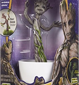 Uncle Milton Marvel Guardians of the Galaxy Grow and Glow Groot – Baby Groot Flower Pot