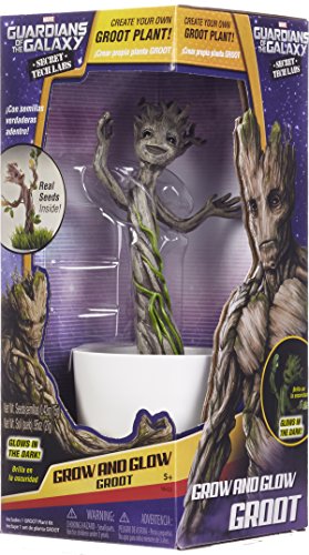 Uncle Milton Marvel Guardians of the Galaxy Grow and Glow Groot – Baby Groot Flower Pot