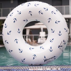 Mimosa Inc Inflatable Premium Quality Giant Round Tube Pool Float