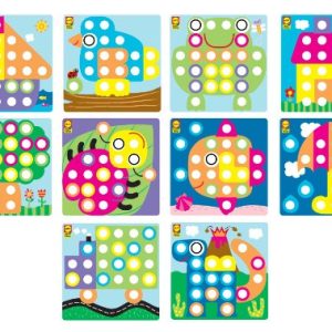 Alex Discover Button Art Activity Set Kids Art and Craft Activity