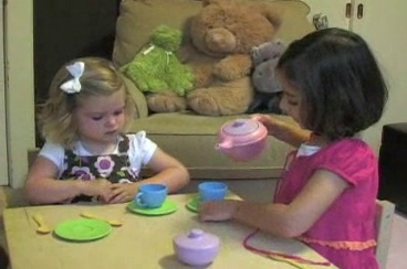 Green Toys Tea Set - BPA Free, Phthalates Free Play Toys for Gross Motor, Fine Skills Development. Kitchen Toys