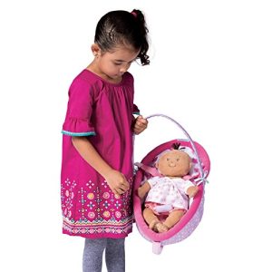 Manhattan Toy Baby Stella Cute Comfort Car Seat Baby Doll Accessory for 12" and 15" Soft Dolls