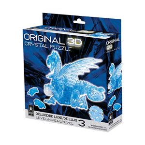 Deluxe Crystal Puzzle-Dragon (Blue)
