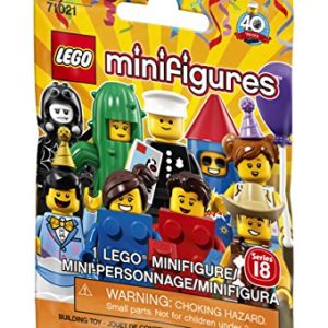 LEGO Minifigure Series 18: Party - 1 Figure Building Kit 7 pieces