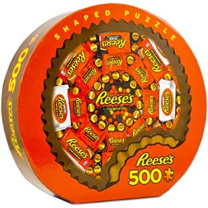 MasterPieces Hershey's Shaped Collection Jigsaw Puzzle, Reese's, 500 Pieces