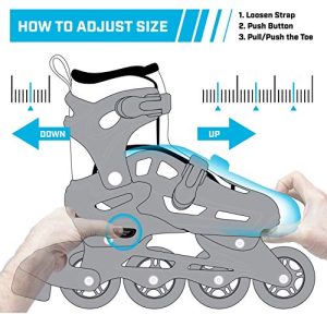 Roller Derby Kids Roller Skates with Interchangable Inline and Quad SkatesCombination Great for Beginners