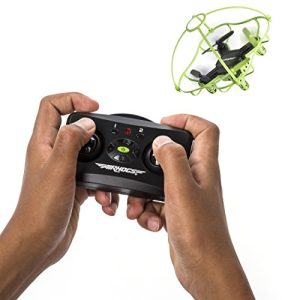 Air Hogs 2-in-1 Hyper Drift Drone for High Speed Racing and Flying - Green