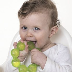 Nuby IcyBite Soothing Ring Teether 2pk - Colors May Vary