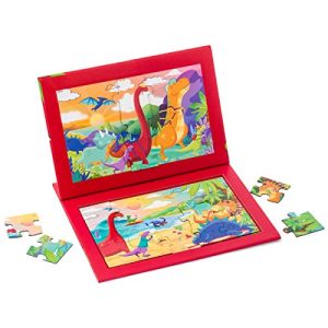 Stephen Joseph 2-Sided Magnetic Puzzle, Dino