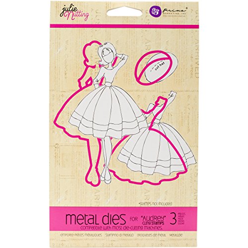 Prima Marketing Metal Dies for JN Stamp Audrey
