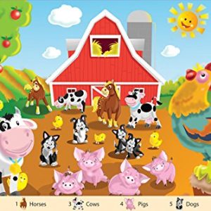 White Mountain Puzzles Farm Friends - 24Piece Floor Puzzle