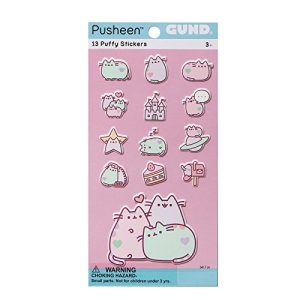 Gund Pusheen The Cat Pastel 13 Sticker Set Plush