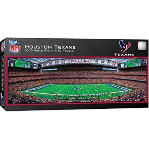 MasterPieces NFL Houston Texans Stadium Panoramic Jigsaw Puzzle, 1000 Pieces