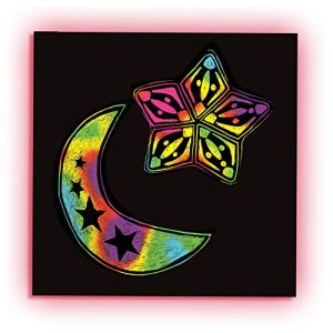 Melissa & Doug Scratch Art Box of Rainbow Mini Notes - The Original (Arts & Crafts, Wooden Stylus, 125 Count, Great Gift for Girls and Boys - Best for 4, 5, 6 Year Olds and Up)