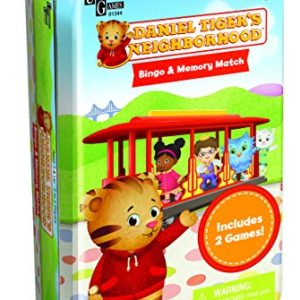 Daniel Tiger's Neighborhood Bingo & Memory Match Tin