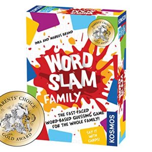 Thames & Kosmos Word Slam Family | Fast-Paced Multiplayer Party Card & Word Game | High Playercount | Based On The Award Winning Word Slam