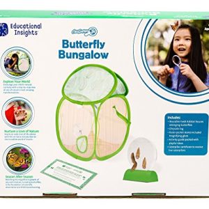 Educational Insights Geosafari Jr. Butterfly Bungalow: Life Science Introduction & STEM Learning