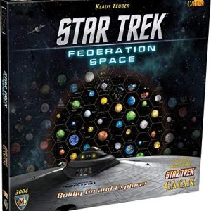 Star Trek Federation Space, A Two Map Expansion for Star Trek Catan
