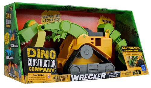 Educational Insights Dino Construction Company T-Rex Skid Loader