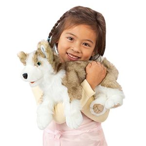 Folkmanis Wolf Pup Hand Puppet