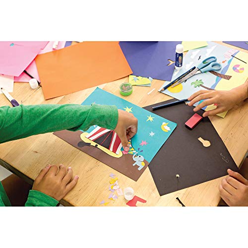 Pacon Tru-Ray Construction Paper, 18-Inches by 24-Inches, 50-Count, Red (103094)