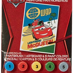 Disney "Cars 2" Paint By Numbers, Party Favor