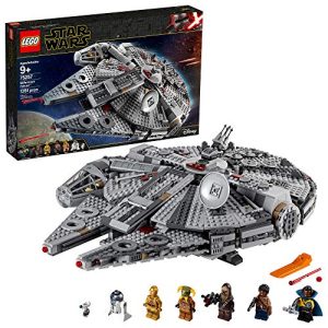 LEGO Star Wars: The Rise of Skywalker Millennium Falcon 75257 Starship Model Building Kit and Minifigures, New 2019 (1,351 Pieces)