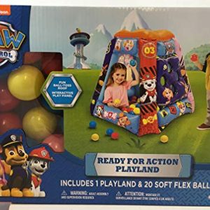Paw Patrol Neutral Ball Pit, 1 Inflatable + 20 Sof-Flex Balls