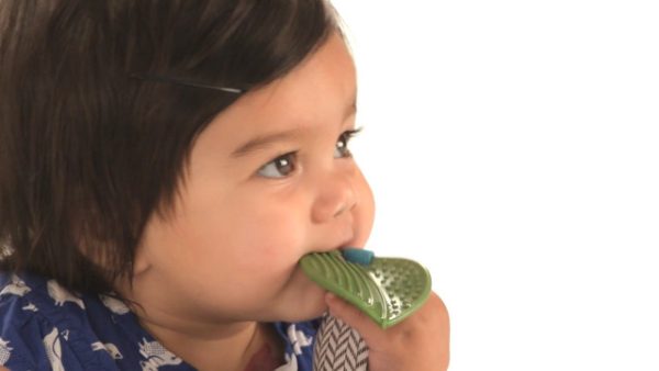 Skip Hop Bandana Buddies Baby Activity and Teething Toy with Multi-Sensory Rattle and Textures, Elephant