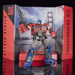 Transformers Toys Studio Series 38 Voyager Class Bumblebee Movie Optimus Prime Action Figure - Ages 8 and Up, 6.5-inch
