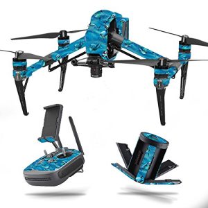 MightySkins Skin Compatible with DJI Inspire 2 - Dolphin Gang | Protective, Durable, and Unique Vinyl Decal wrap Cover | Easy to Apply, Remove, and Change Styles | Made in The USA