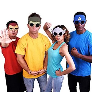 Sunstaches Marvel Avengers Hulk Character Sunglasses, Party Favors, UV400
