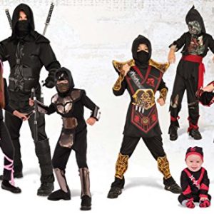 Rubie's Child's Pink Crystal Ninja Costume, Large