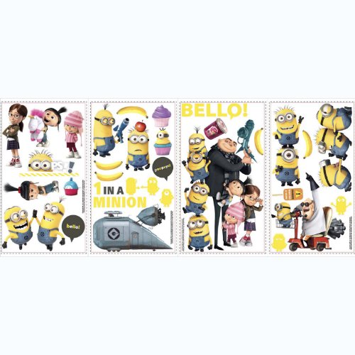 RoomMates Despicable Me 2 Peel And Stick Wall Decals