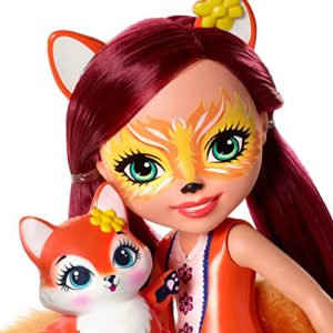 Enchantimals Huggable Cuties Felicity Fox Doll & Flick Figure