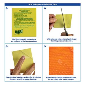 Pipeline SNO Lazer Sled Inflatable 1 Person Snow Tube Sled with 2 Grip Handles, 36” Inch Length