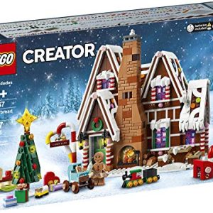 LEGO Creator Expert Gingerbread House 10267 Building Kit, New 2020 (1,477 Pieces)