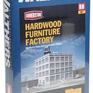 Walthers Cornerstone HO Scale Hardwood Furniture Factory Structure Kit