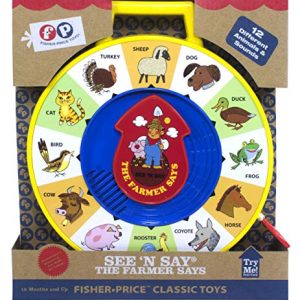 Fisher Price Classic Toys - The Farmer Says See 'N Say - Great Pre-School Gift for Girls and Boys