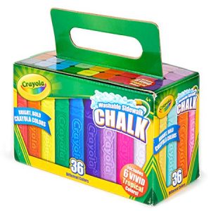 Crayola Washable Sidewalk Chalk, Outdoor Toy, Gift for Kids, 36 Count