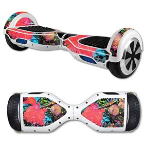 MightySkins Skin Compatible with Self Balancing Mini Scooter Hover Board - Trippy Ocean | Protective, Durable, and Unique Vinyl Decal wrap Cover | Easy to Apply, Remove | Made in The USA