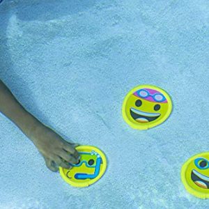 Poolmaster Three Pack Emoji Swimming Pool Dive Toy