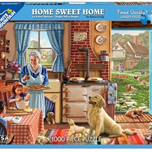 White Mountain Puzzles Home Sweet Home - 1000Piece Jigsaw Puzzle