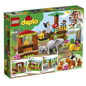 LEGO DUPLO Town Tropical Island 10906 Building Bricks, New 2019 (73 Pieces)