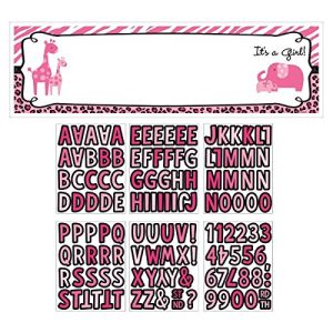 Sweet Safari Girl Giant Sign Banner