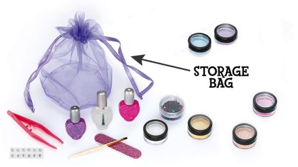 Creativity for Kids Glitter Nail Art - Glitter Manicure Kit for Kits