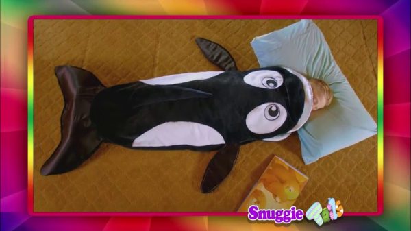 Snuggie Tails Allstar Innovations Mermaid Blanket for Kids (Pink), As Seen on TV