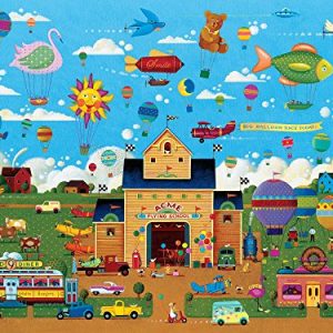 Ceaco Perfect Piece Count Puzzle - Roger Nannini - Acme Flying School