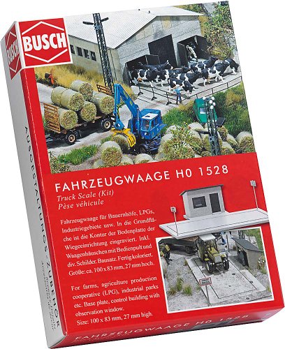 Busch 1528 Vehicle HO Structure Scale Model Structure