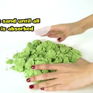 Kinetic Sand, 1Lb Shimmering Emerald Green Magic Sand for Ages 3 & Up